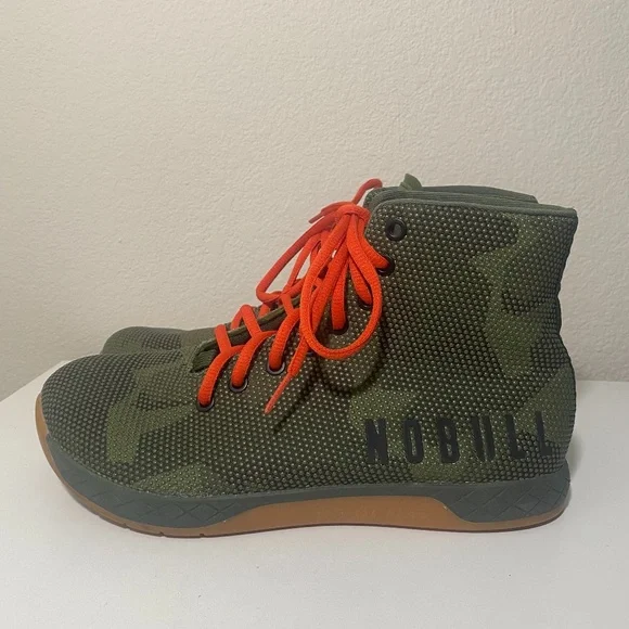 NOBULL Trainer Shoes Mens 7 Women 8.5 High Top Camo CrossFit Training Sneakers The artist formerly known as @nobull trainer plus, impact  main image 2